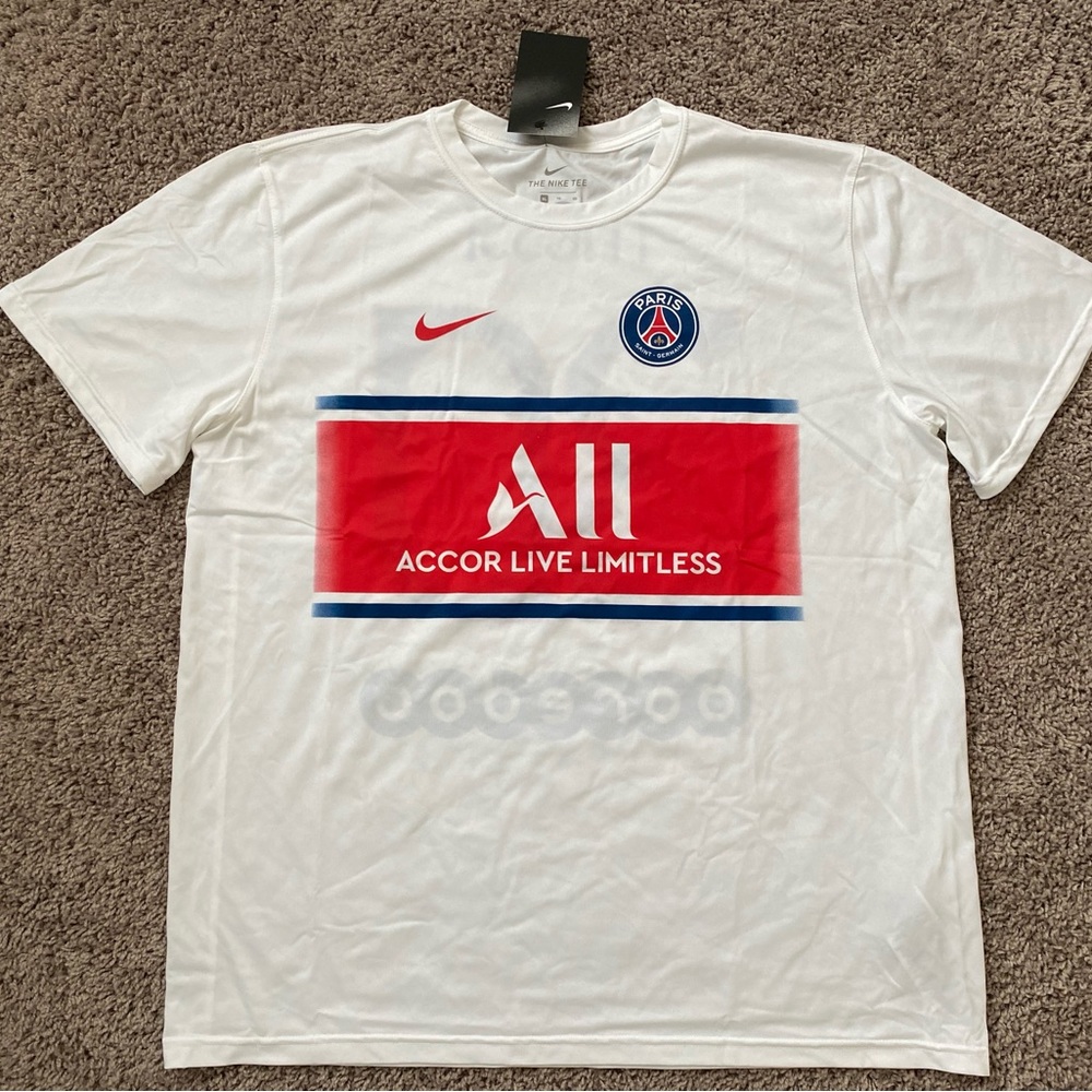 Lionel Messi Nike Paris Saint Germain PSG Shirt Jersey Men’s New NWT